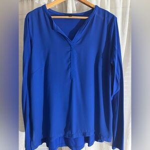 Long tall Sally size M Elegant Blue Women's Top